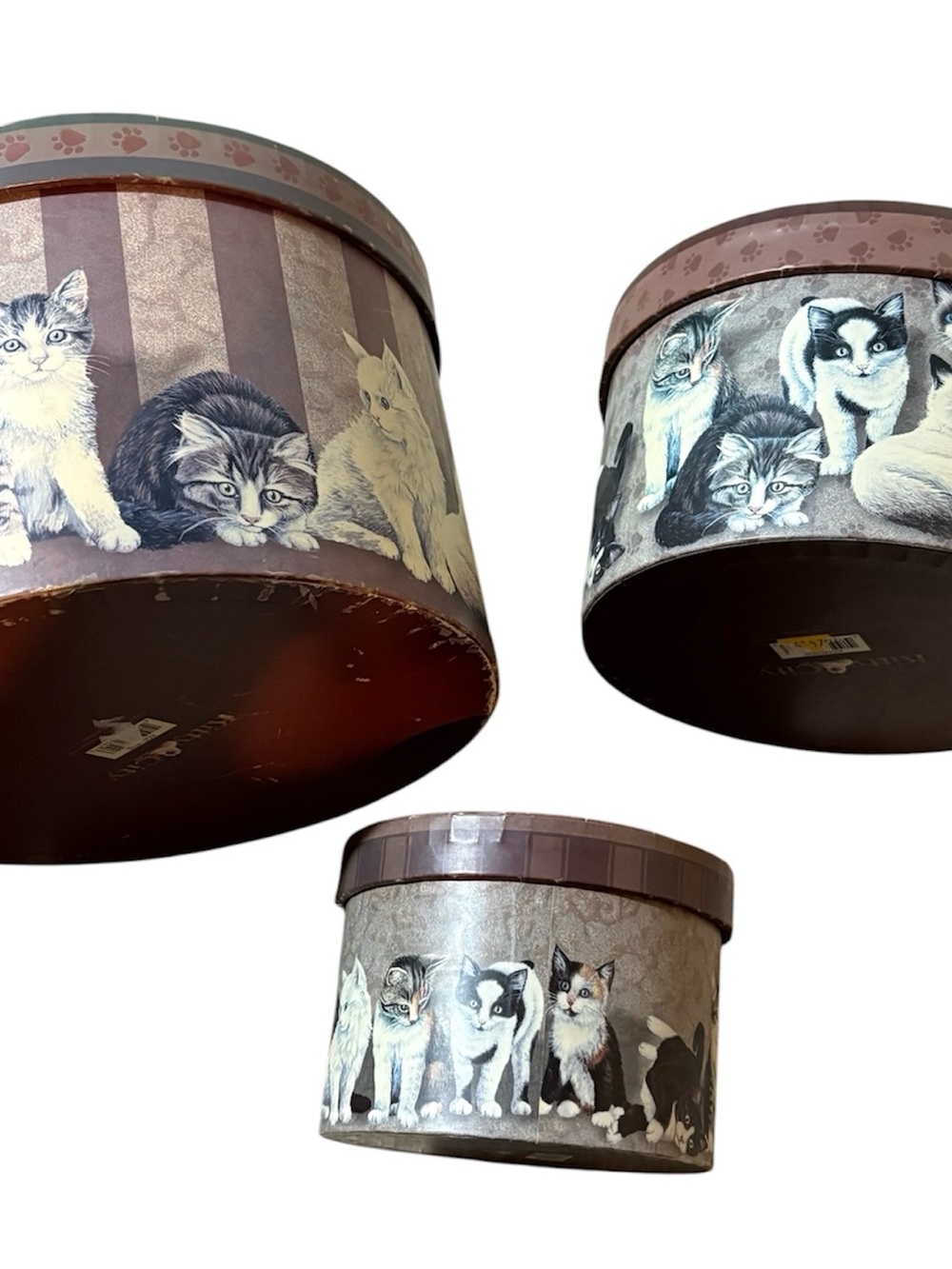 Vintage Kitty City Cat Nesting Boxes